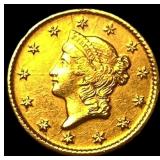 1849-O Gold $1 Liberty Head HIGH GRADE