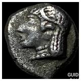 Greek Traos Kebren 480-460 BC SIlver Obol