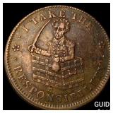 1837 Hard Times Token