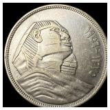 1956 Egypt Silver 20 Piastres UNCIRCULATED