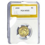 1930 Buffalo Nickel PGA MS65