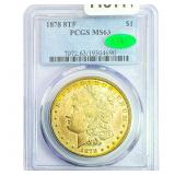 1878 8TF CAC Morgan Silver Dollar PCGS MS63