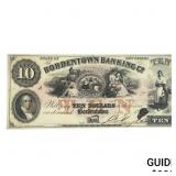 18-- $10 New Jersey-Bordentown Banking Co. Banknot
