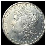1881-S Silver Morgan Dollar GEM BU