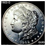 1903-O Morgan Silver Dollar GEM BU +