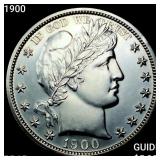 1900 Barber Half Dollar GEM PROOF