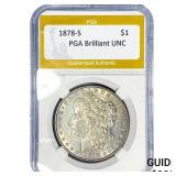 1878-S Morgan Silver Dollar PGA Brilliant UNC