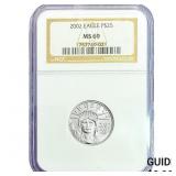 2002 1/4oz Platinum Eagle $25 NGC MS69