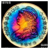 1819/8 Capped Bust Half Dollar CHOICE AU+