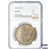 1898-O Morgan Silver Dollar NGC MS66