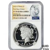 2023-S Silver Peace Dollar NGC PF70 Ultra Cameo