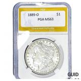1889-O Morgan Silver Dollar PGA MS63