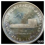 1974 Philippines Proof Silver 25 Pesos UNCIRCULATE