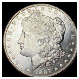 1887 Morgan Silver Dollar CHOICE BU