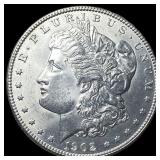1902-O Silver Morgan Dollar GEM BU