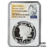 2023-S Silver Peace Dollar NGC PF70 Ultra Cameo