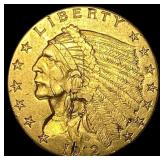 1912 Indian Head Gold $2.50 Quarter Eagle CLOSELY