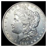 1881 Morgan Silver Dollar UNCIRCULATED