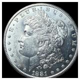 1881 Morgan Silver Dollar CHOICE BU