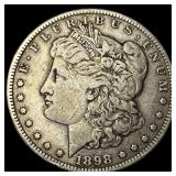 1898-S Silver Morgan Dollar NEARLY UNCIRCULATED