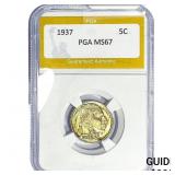 1937 Buffalo Nickel PGA MS67