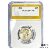 1928 Standing Liberty Quarter PGA MS66 FH
