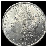 1884 Morgan Silver Dollar UNCIRCULATED