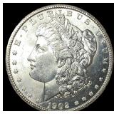 1902-O Silver Morgan Dollar GEM BU