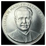 1971 Jamaica Silver 5 Dollars