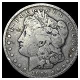 1901 Morgan Silver Dollar LIGHTLY CIRCULATED