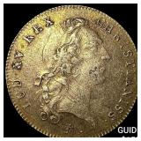 France Louis XV 1715-1774 Silver Jeton NEARLY UNC