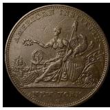 This is an 1833 American Institute New York Medal.