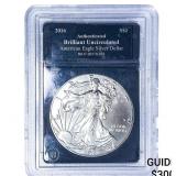 2016 Silver Eagle  Brilliant UNC