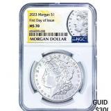 2023 Morgan Silver Dollar NGC MS70