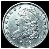 1835 Silver Capped Bust Dime CLOSELY  UNCIRCULATE