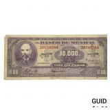 1978 Bank of Mexico 10,000 Pesos