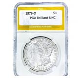 1879-O Morgan Silver Dollar PGA BU