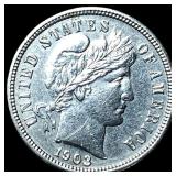 1903 Barber Dime UNCIRCULATED