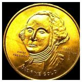 Bicentennial 1976 $500 Gold Medal George Washingto