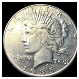 1935 Silver Peace Dollar UNCIRCULATED