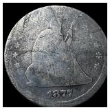 1877 Seated Liberty Half Dollar NICELY CIRCULATED
