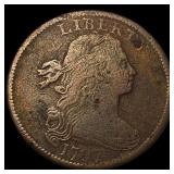 1798 Large Cent Draped Bust NEARLY UNCIRCULATED
