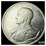 1939 Hungary Silver 5 Pengo