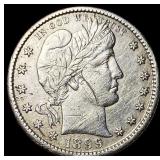 1899-S Silver Barber Quarter HIGH GRADE