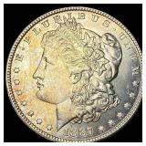 1887-S Silver Morgan Dollar CHOICE BU