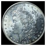 1883-S Silver Morgan Dollar GEM BU