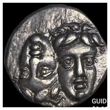 Greece Moesia, Istros 4th Cent. BC Silver Drachm