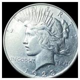 1923 Silver Peace Dollar CHOICE AU