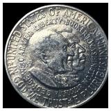 1953-S Silver Booker T. Washington-Carver Half Dol