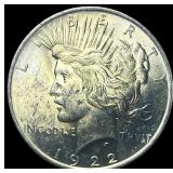 1922 Silver Peace Dollar UNCIRCULATED